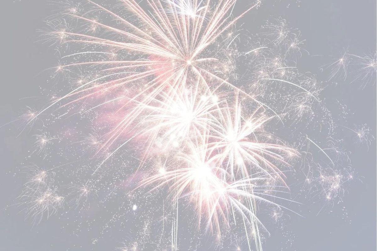 A New years firework
