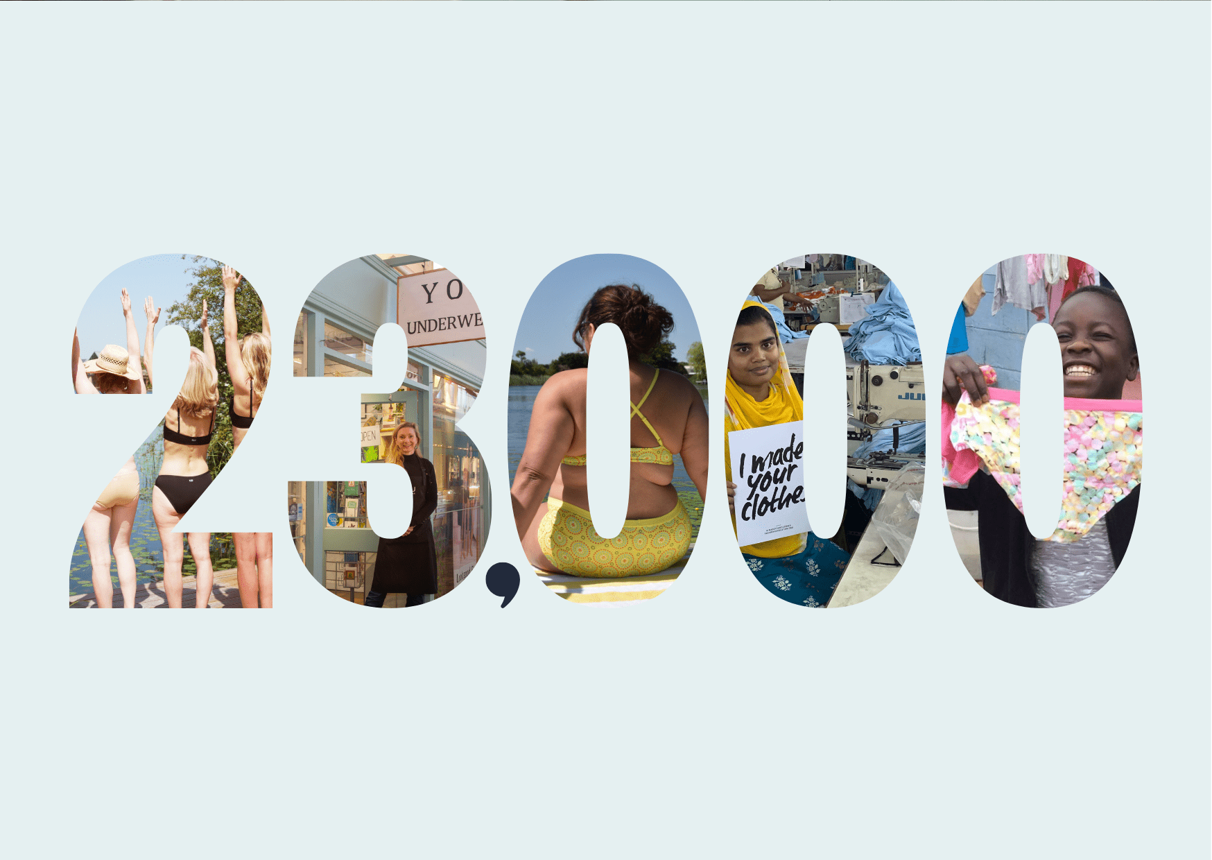 Positive Pants: we’ve donated over 23,000 pairs of underwear! - Y.O.U underwear