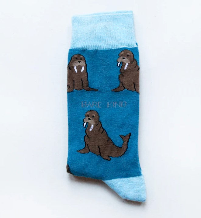 Bare Kind Bamboo Socks - Save the Walrus