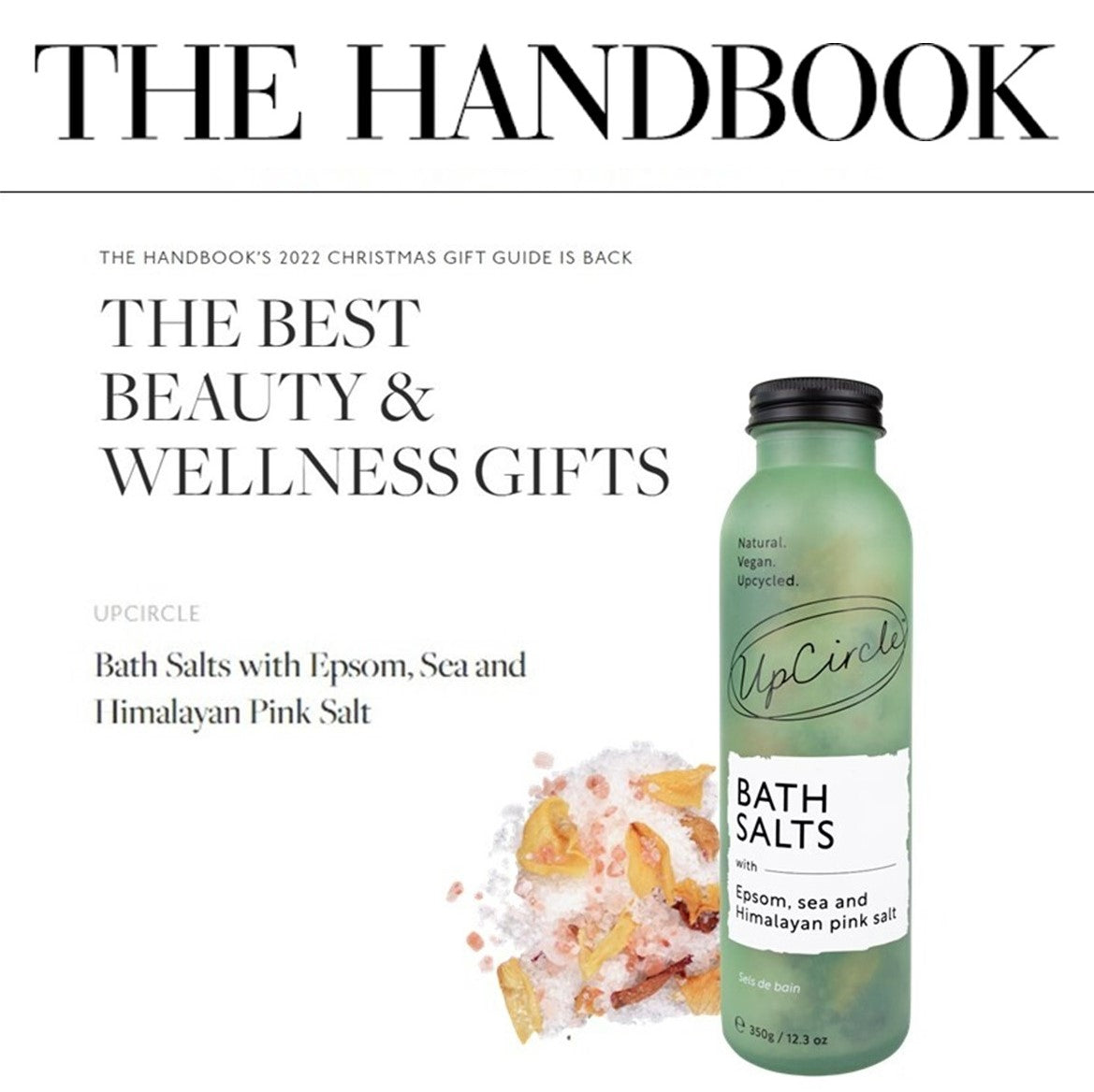 Eco-Friendly Bath Salts with Epsom Sea & Himalayan Pink Salt - UpCircle