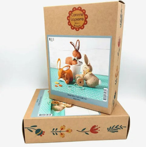 Bunnies Felt Craft Kit - Corinne Lapierre