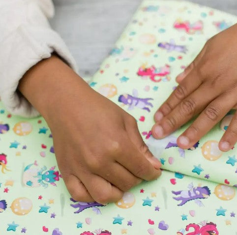 Baby Dragons Wrapping Paper - Sustainable & Eco-Friendly