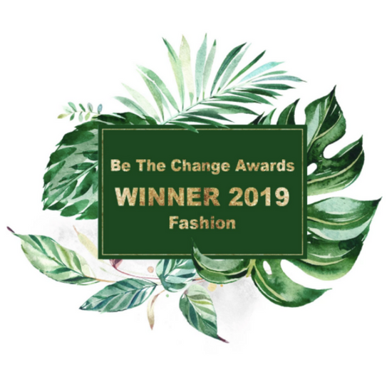 Be the change awards 2019 winner logo