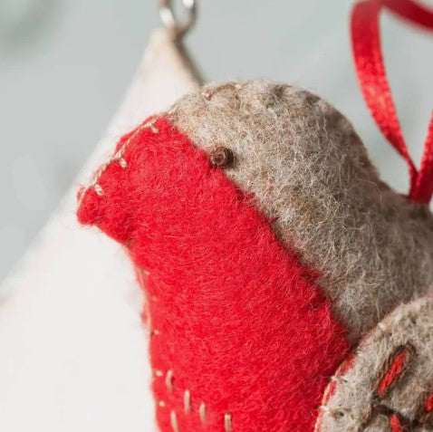 Embroidered Robin Mini Felt Craft Kit - Corinne Lapierre