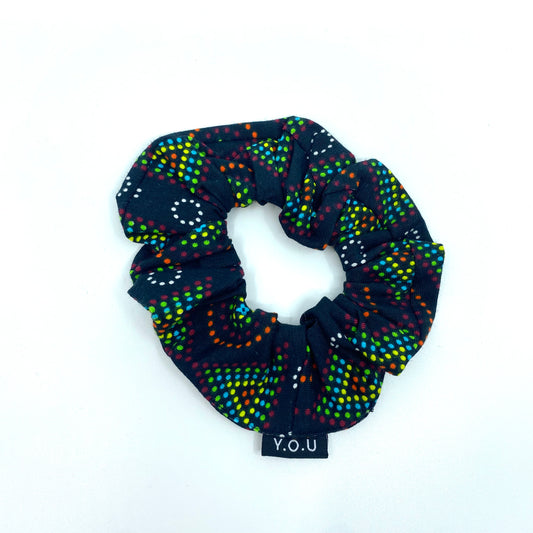 Y.O.U Organic Cotton Scrunchies with Eco Elastic - Mara prints