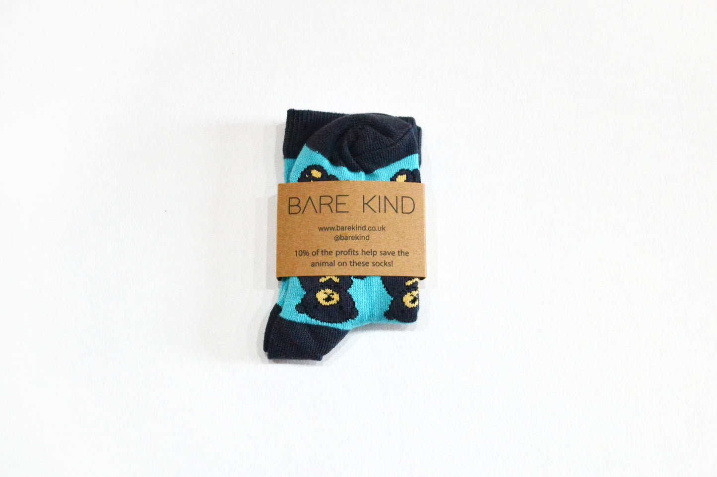 Bare Kind Bamboo Children's Socks - Save the Sun Bears