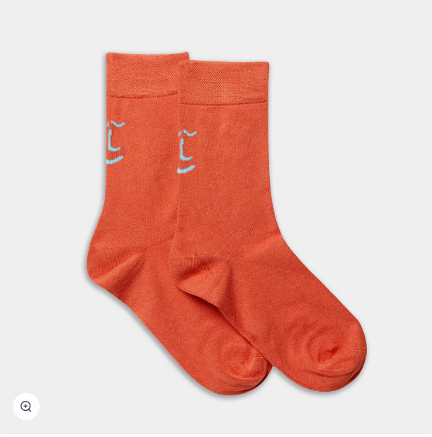 Leiho 'Love Wins, Don't Coral' Bamboo socks