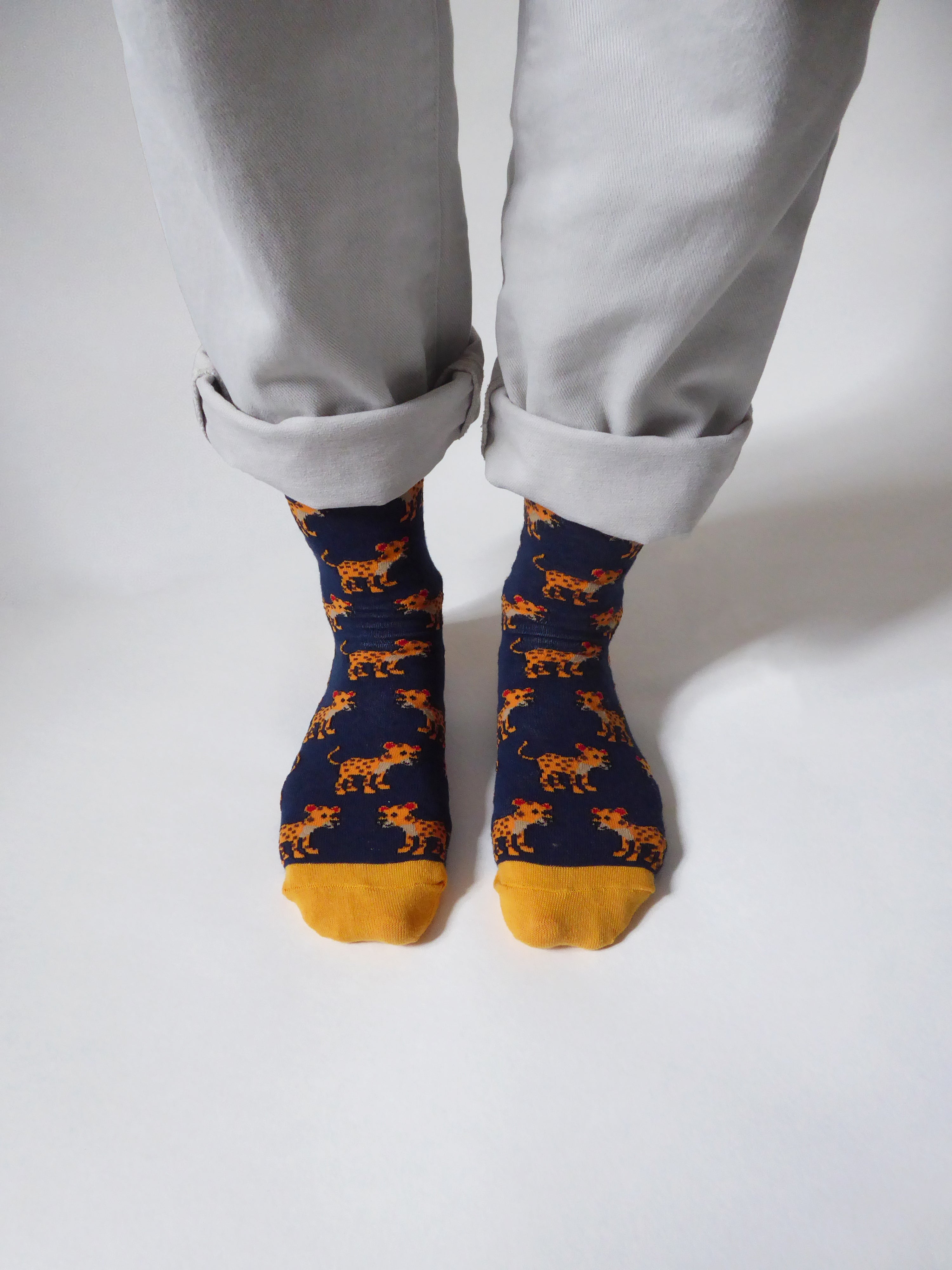 Bare Kind Bamboo Socks - Save the Leopard