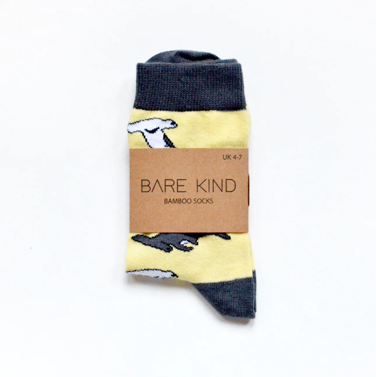 Bare Kind Bamboo Socks - Save the Sharks