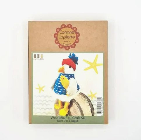 Sam the Seagull Felt Craft Mini Kit - Corinne Lapierre