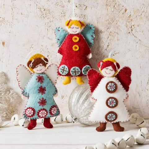 Scandinavian Angels Felt Craft Kit - Corinne Lapierre