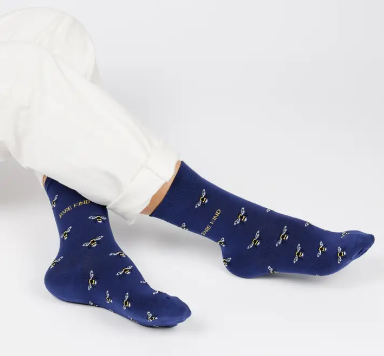 Bare Kind Bamboo Socks - Save the Bees Small Motif