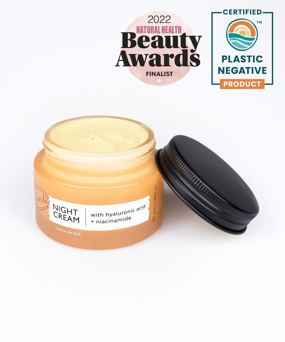 Anti-Ageing Night Cream with Hyaluronic Acid + Niacinamide - UpCircle