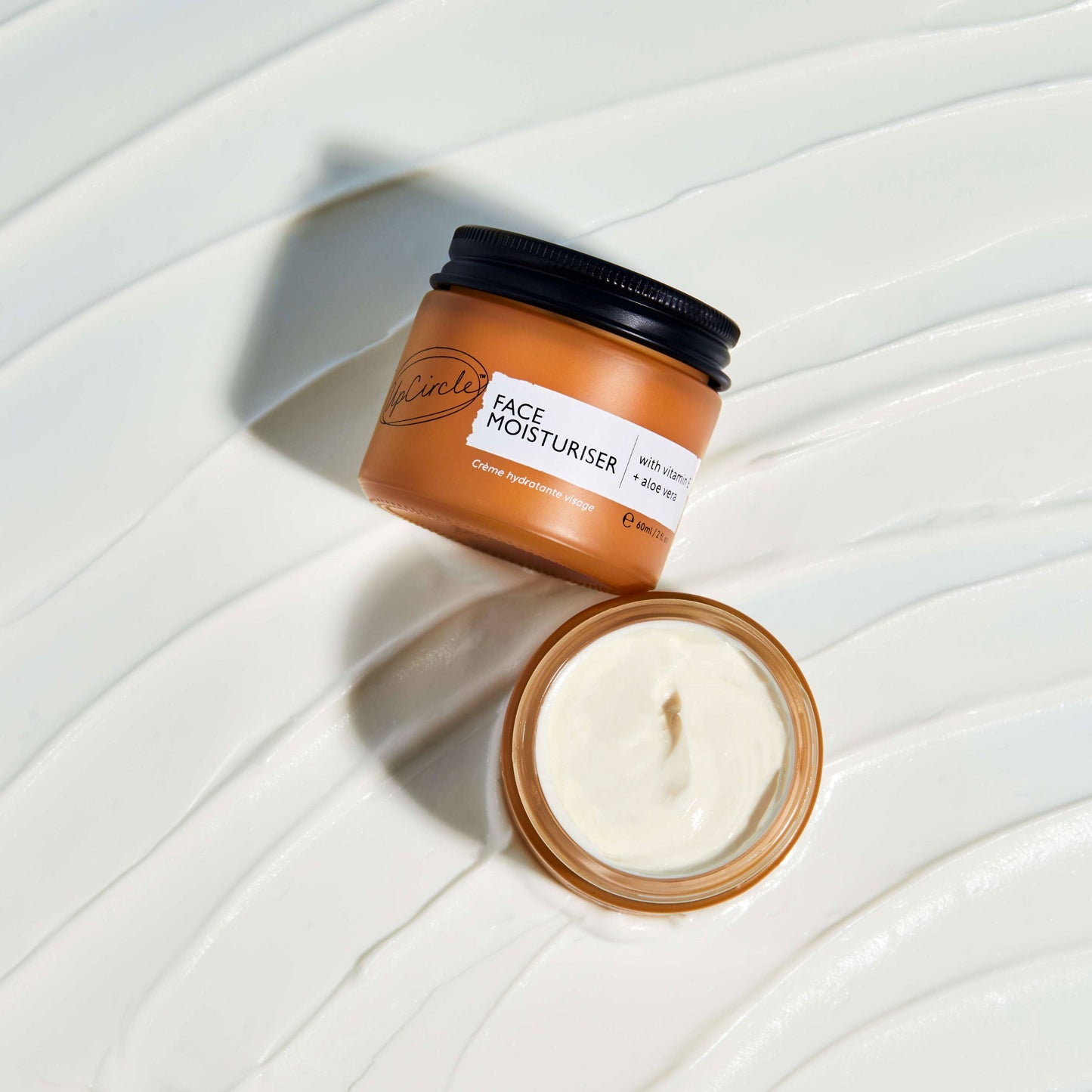 Face Moisturiser with Vitamin E + Aloe Vera - Eco Day Cream - UpCircle