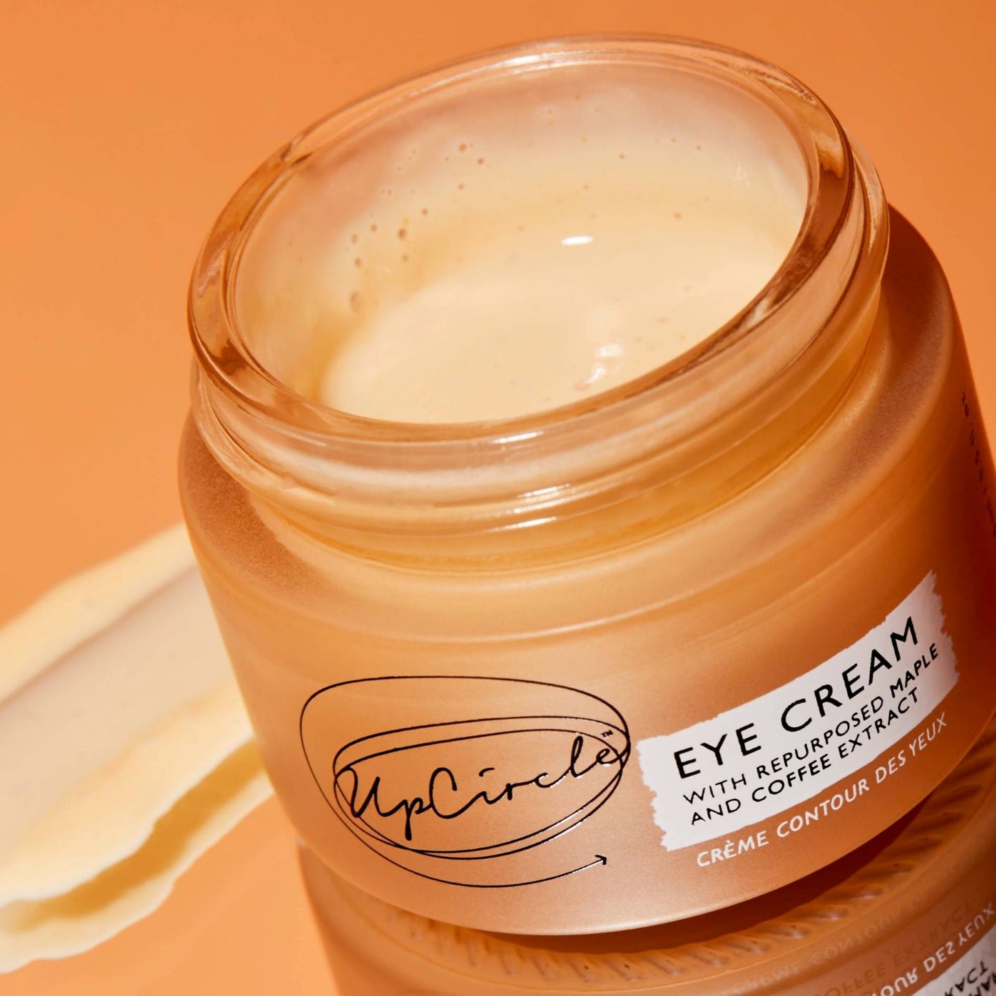 Eco Vegan Eye Cream with Cucumber, Hyaluronic Acid + Coffee - UpCircle