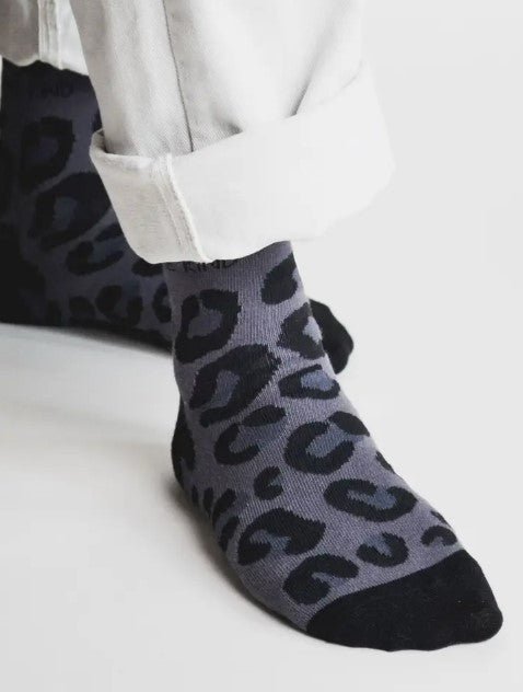 Bare Kind Bamboo Socks - Black Panther Print Socks - Y.O.U underwear