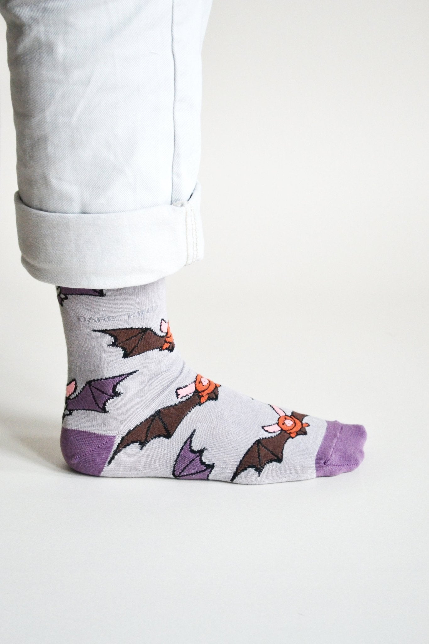 Bare Kind Bamboo Socks - Save the Bats - Y.O.U underwear