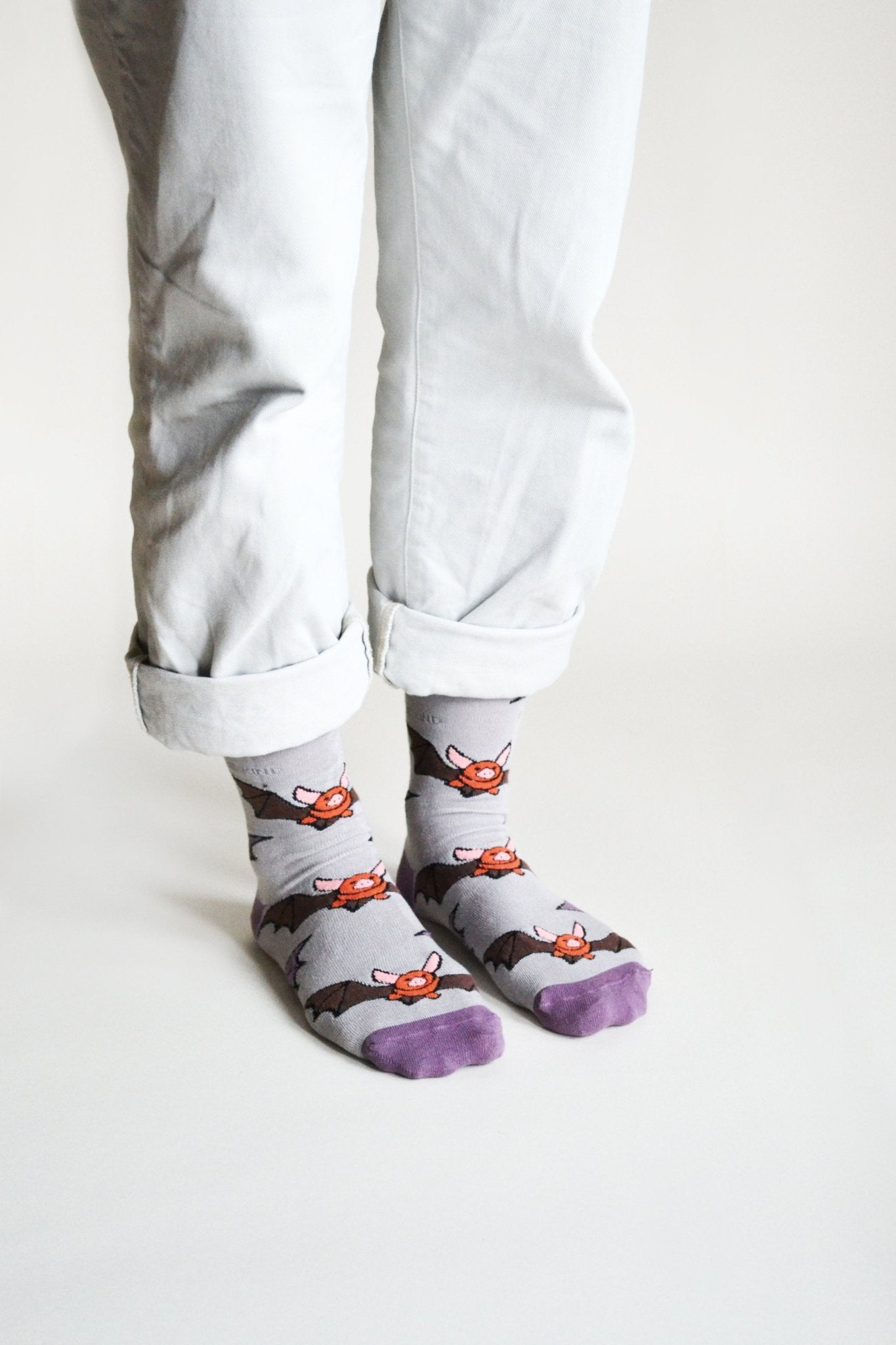 Bare Kind Bamboo Socks - Save the Bats - Y.O.U underwear