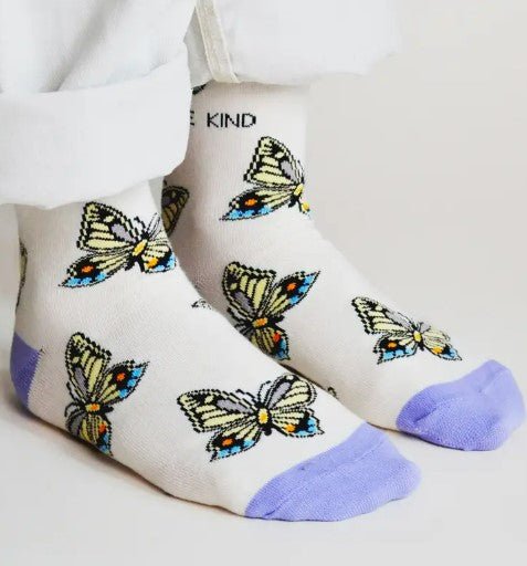 Bare Kind Bamboo Socks - Save the Butterflies - Y.O.U underwear