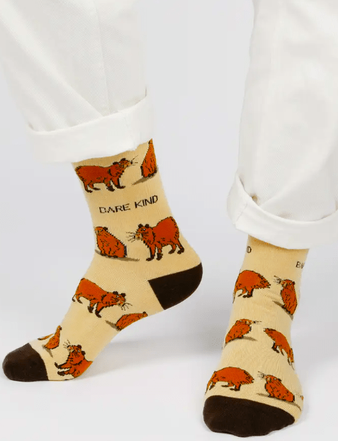 Bare Kind Bamboo Socks - Save the Capybara - Y.O.U underwear