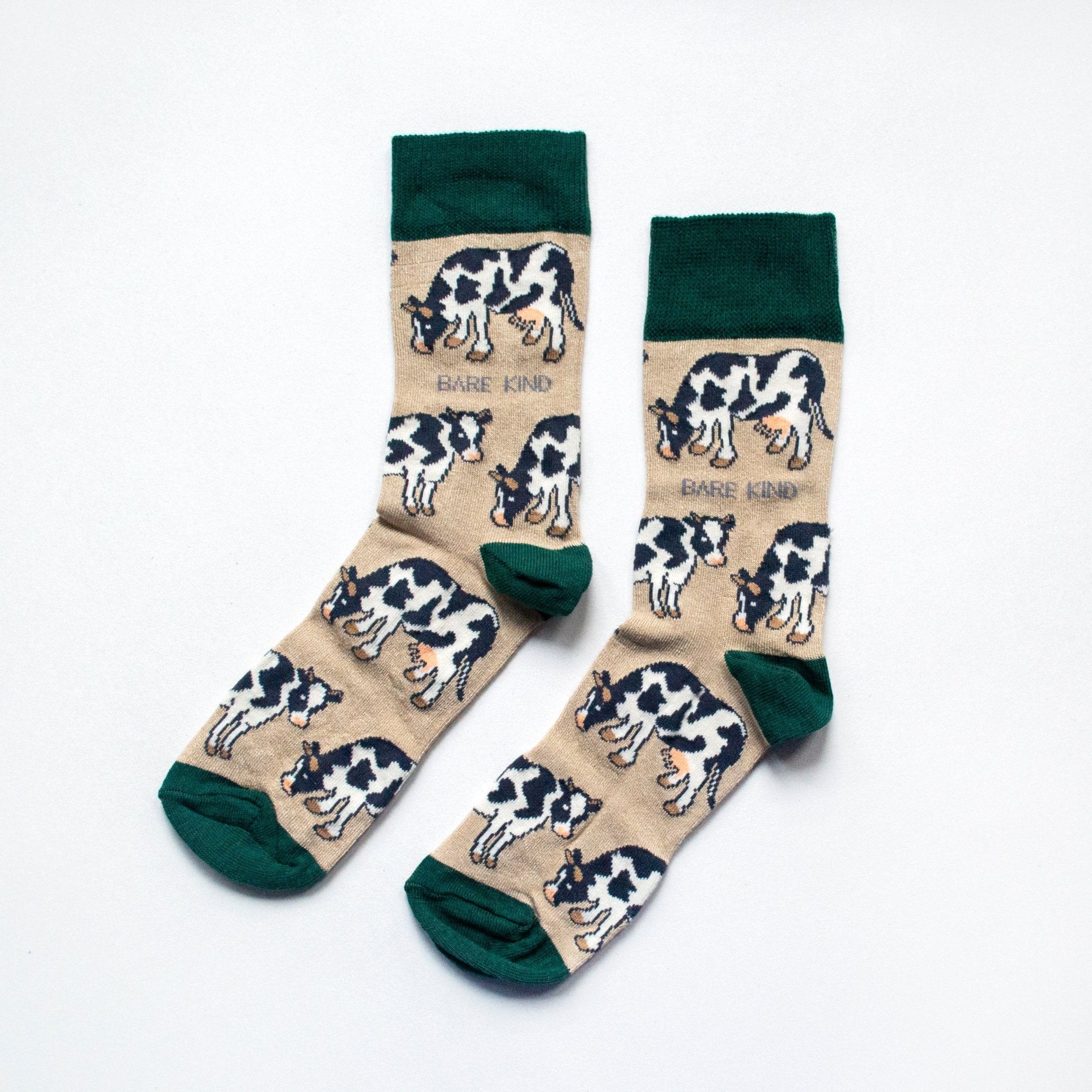 Bare Kind Bamboo Socks - Save the Cows - Y.O.U underwear