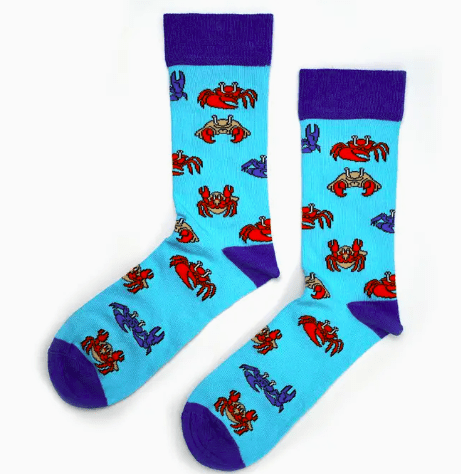 Bare Kind Bamboo Socks - Save the Crab - Y.O.U underwear