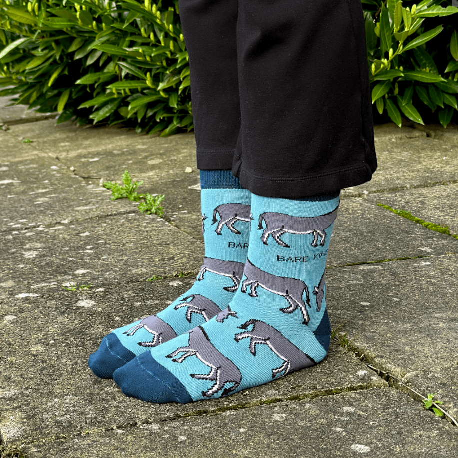 Bare Kind Bamboo Socks - Save the Donkey - Y.O.U underwear