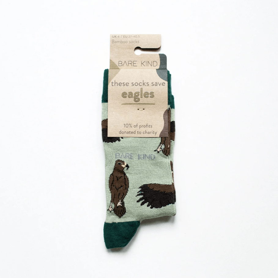 Bare Kind Bamboo Socks - Save the Eagles - Y.O.U underwear