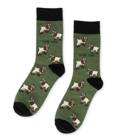 Bare Kind Bamboo Socks - Save the goats - Y.O.U underwear