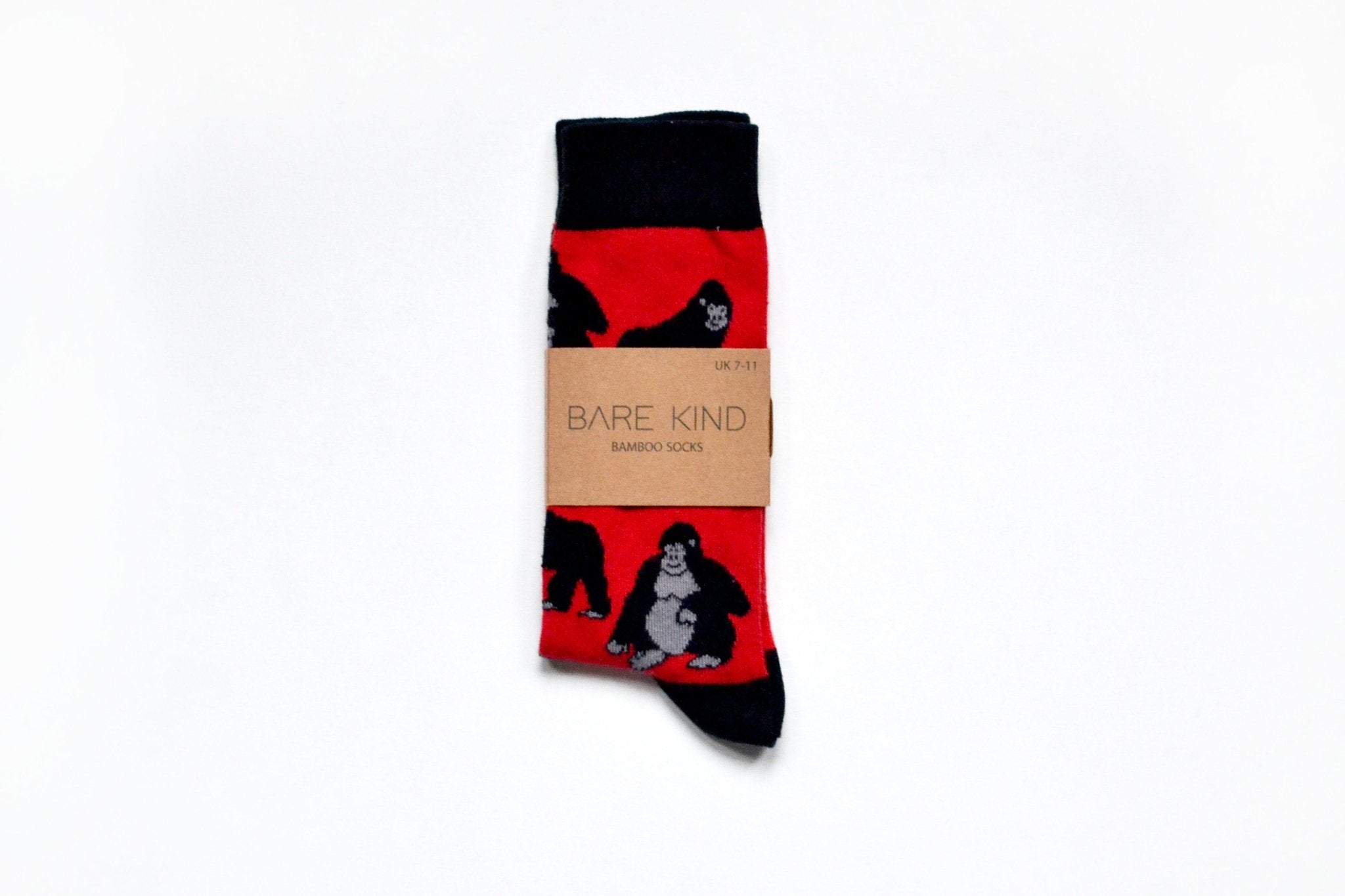 Bare Kind Bamboo Socks - Save the Gorillas - Y.O.U underwear