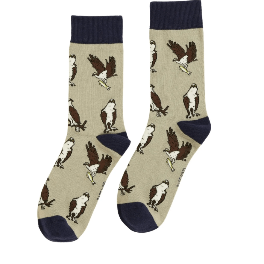 Bare Kind Bamboo Socks - Save the Osprey - Y.O.U underwear