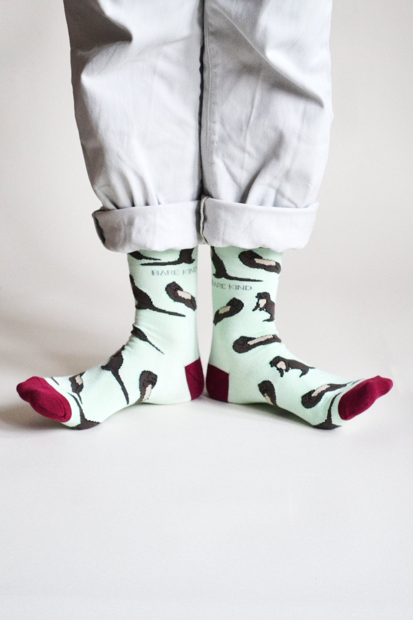 Bare Kind Bamboo Socks - Save the Otters - Y.O.U underwear