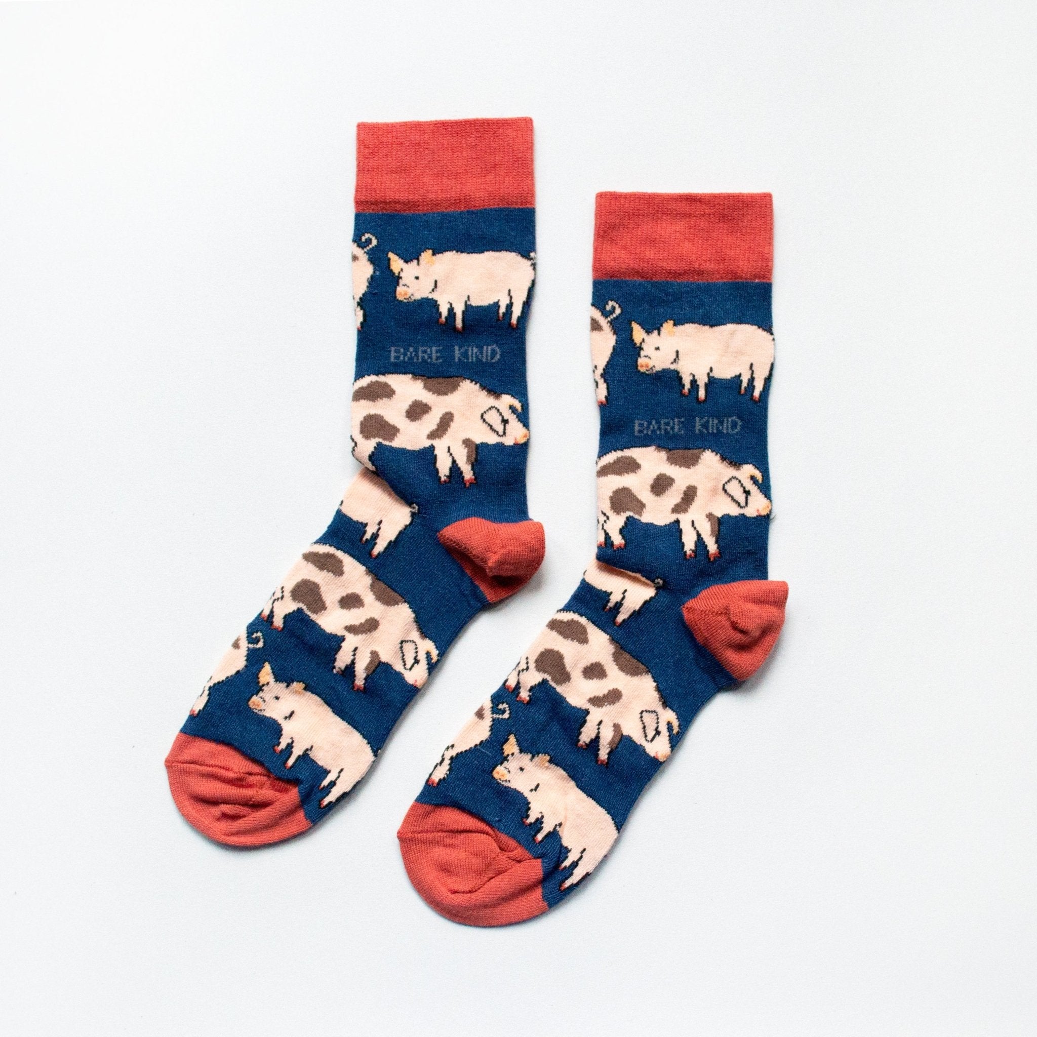 Bare Kind Bamboo Socks - Save the Pigs - Y.O.U underwear