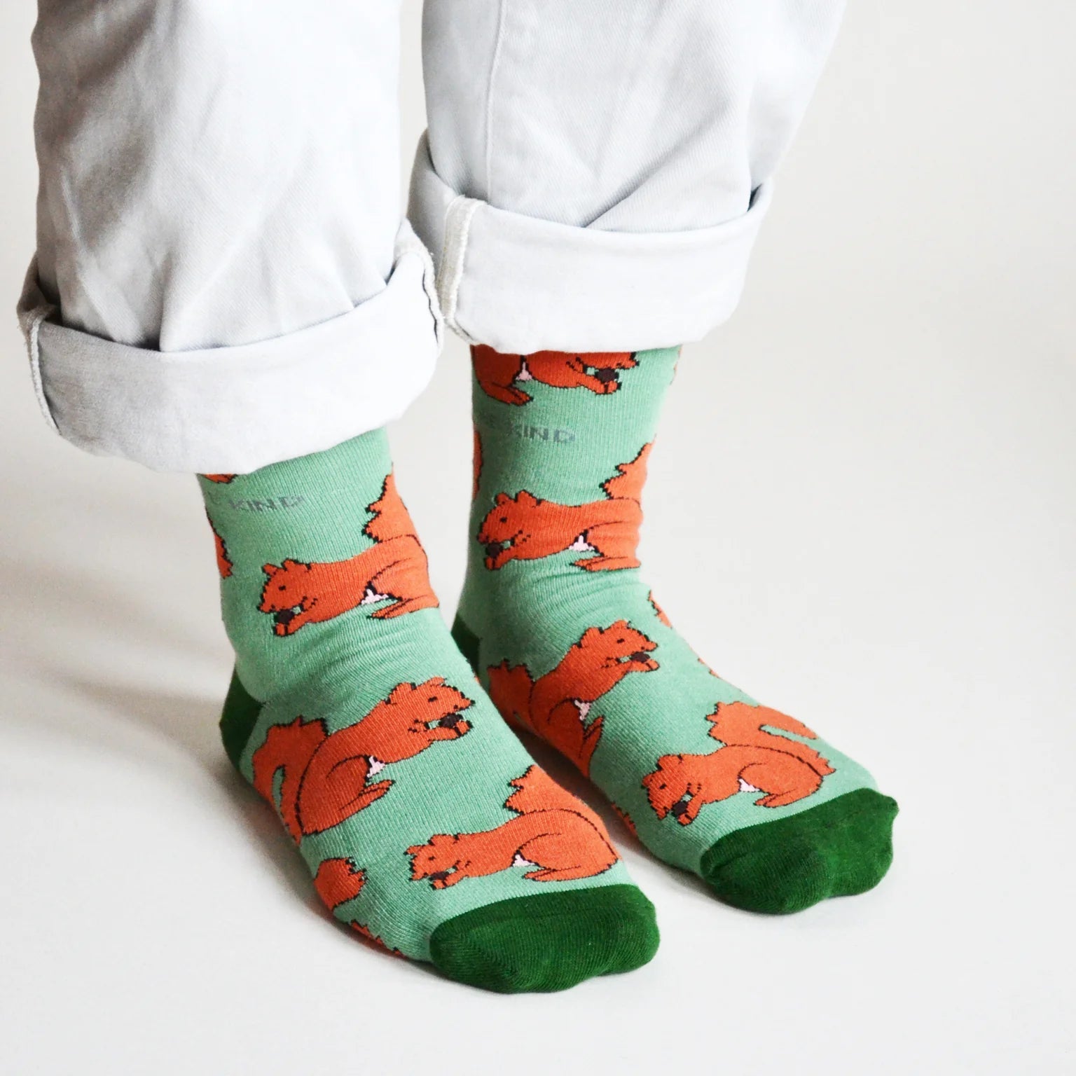 Bare Kind Bamboo Socks - Save the Red Squirrels - Y.O.U underwear