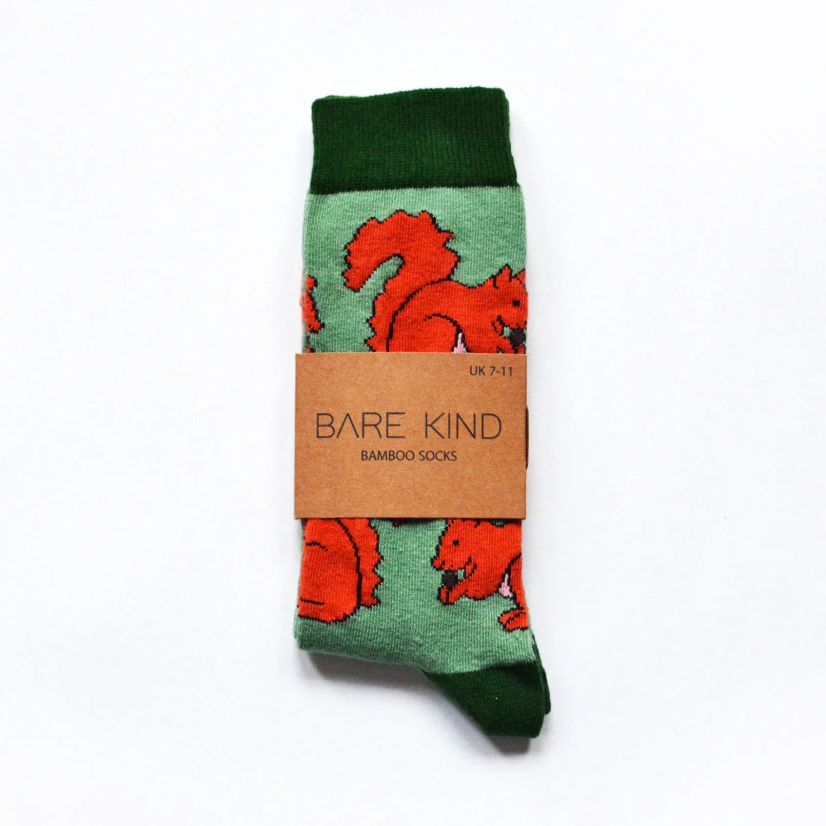 Bare Kind Bamboo Socks - Save the Red Squirrels - Y.O.U underwear