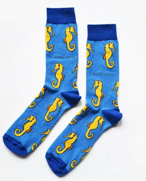 Bare Kind Bamboo Socks - Save the Seahorses - Y.O.U underwear