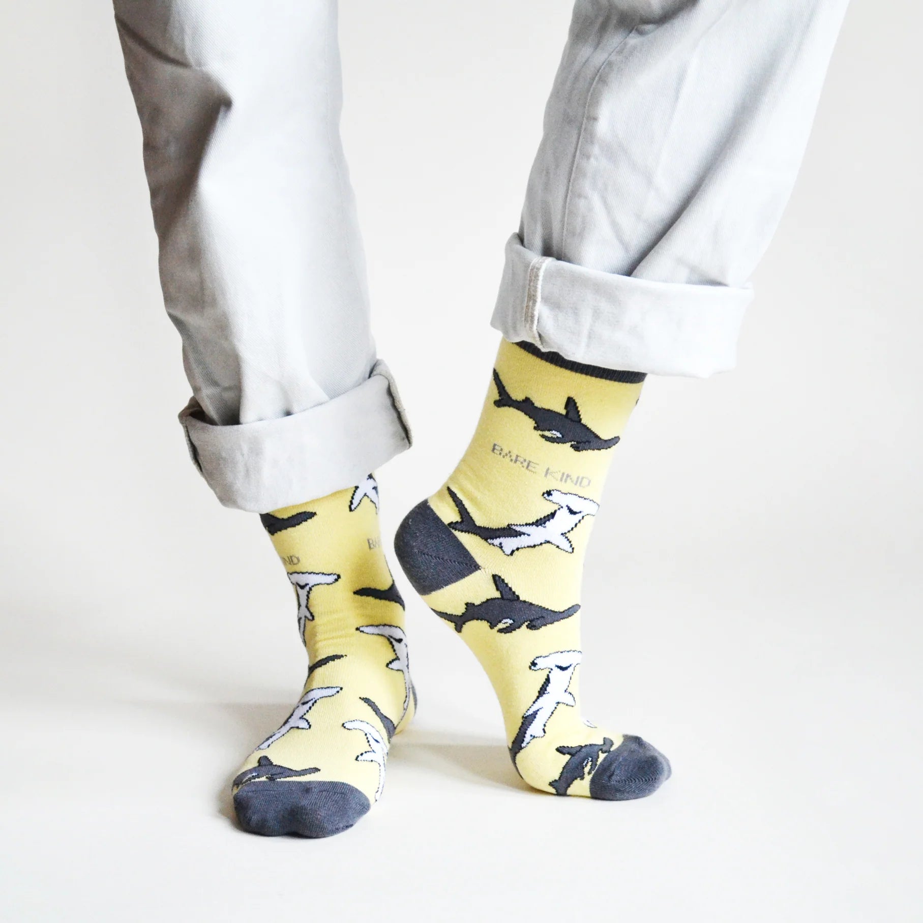 Bare Kind Bamboo Socks - Save the Sharks - Y.O.U underwear
