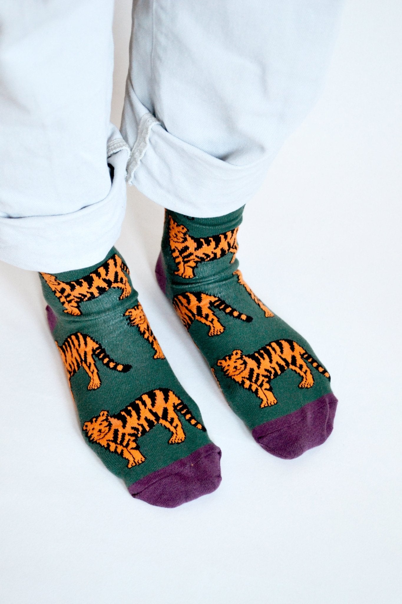 Bare Kind Bamboo Socks - Save the Tigers - Y.O.U underwear