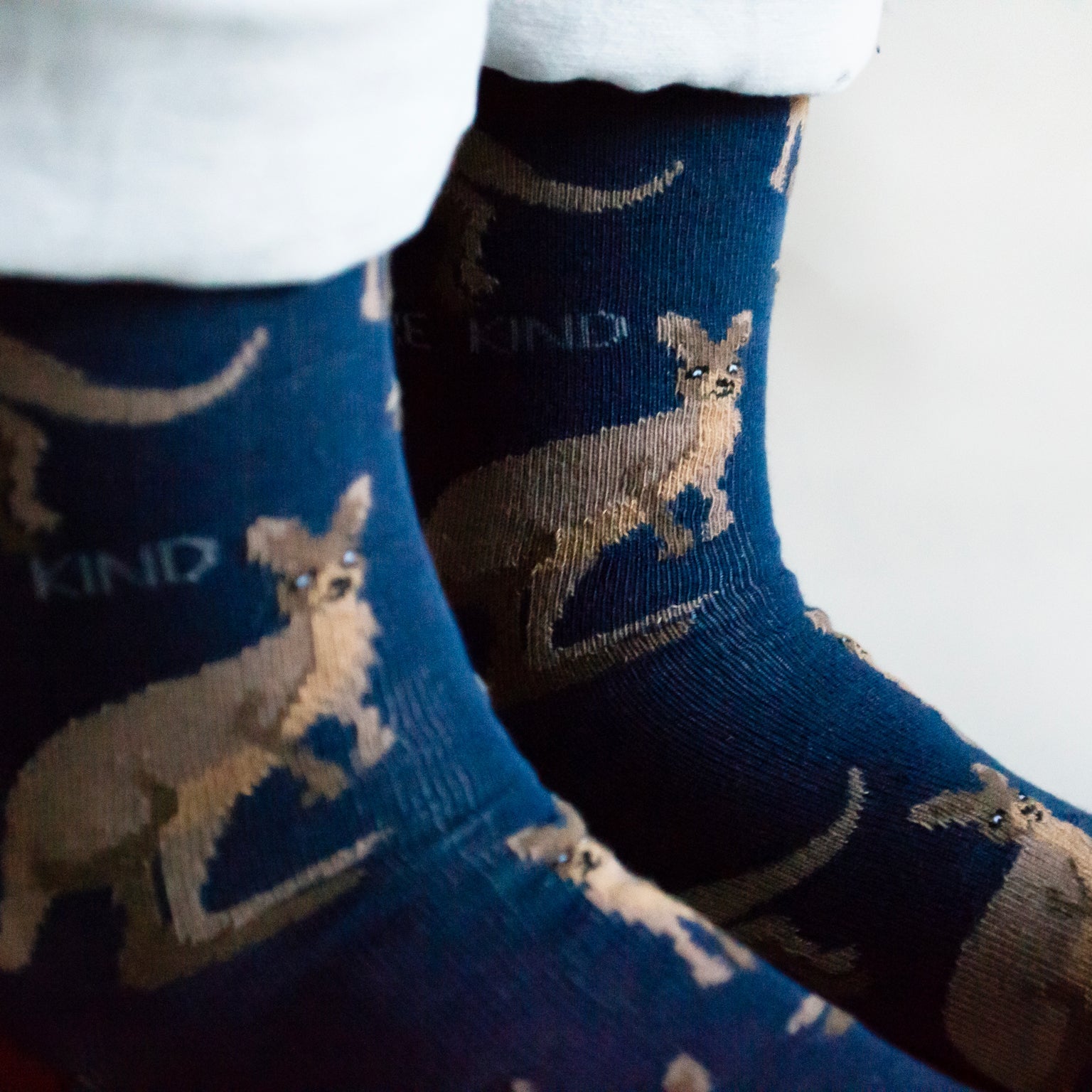 Bare Kind Bamboo Socks - Save the Wallabies - Y.O.U underwear
