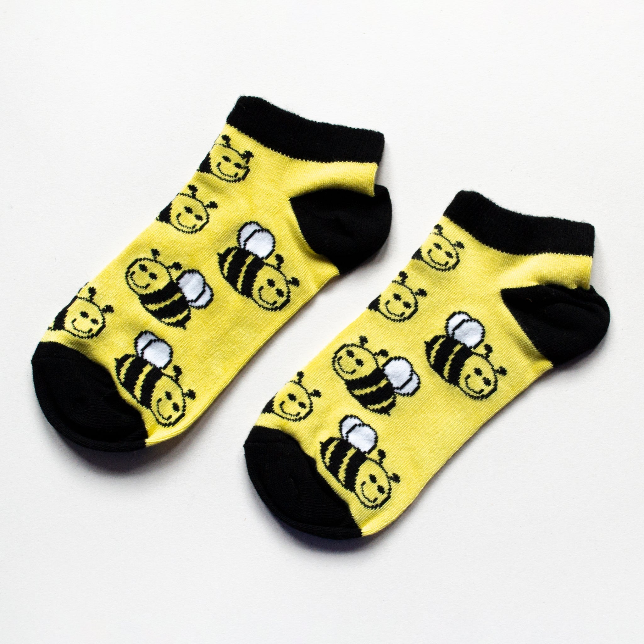Bare Kind Bamboo Trainer Socks - Save the Bees - Y.O.U underwear