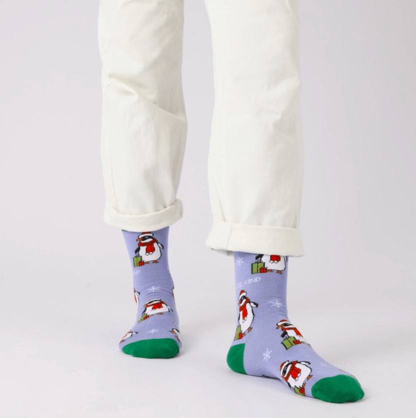 Bare Kind Christmas Penguin Socks - Y.O.U underwear