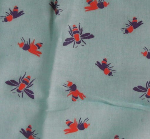 Bee Scarf - Aqua - Where Does It Come From? - Y.O.U underwear