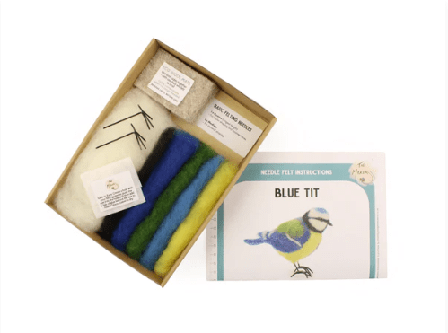 Blue Tit Small Needle Felt Kit - New & Improvedc - Y.O.U underwear