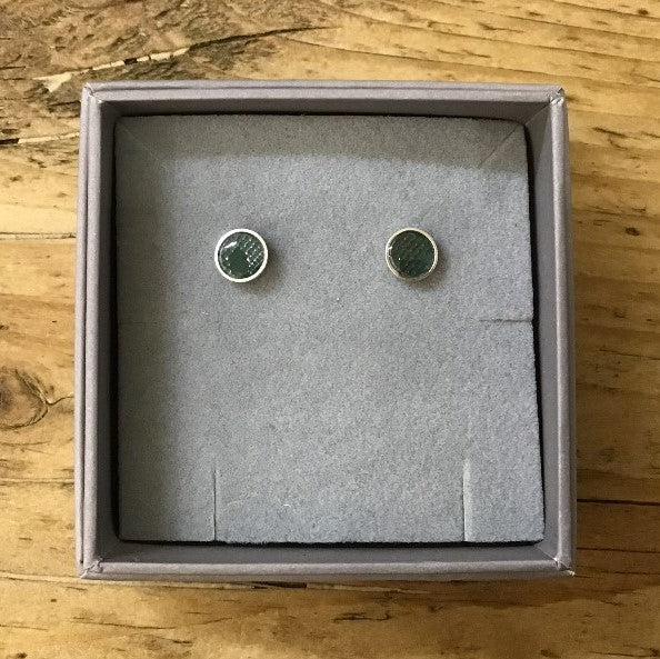 Circle Stud Earrings - recycled Y.O.U mailing bag (2 sizes) - Y.O.U underwear