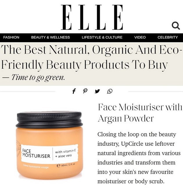 Face Moisturiser with Vitamin E + Aloe Vera - Eco Day Cream - UpCircle