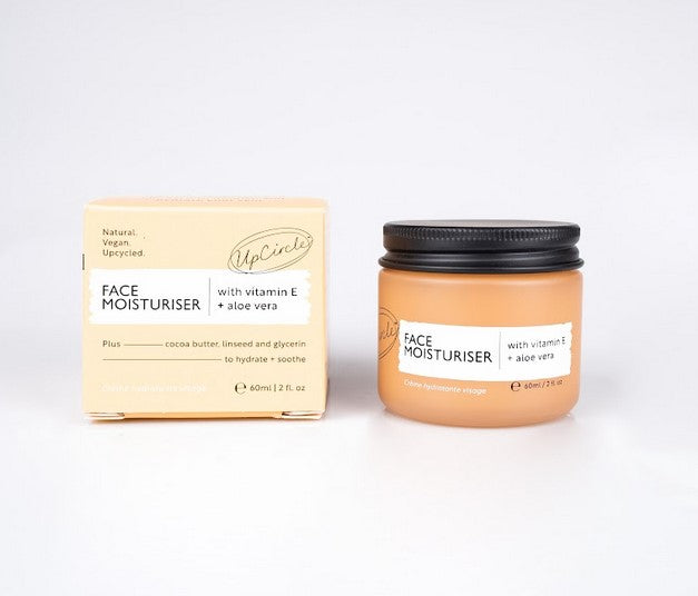 Face Moisturiser with Vitamin E + Aloe Vera - Eco Day Cream - UpCircle