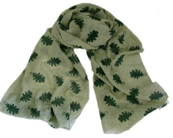 Leaf Print Scarf - Where Does It Come From? - Y.O.U underwear