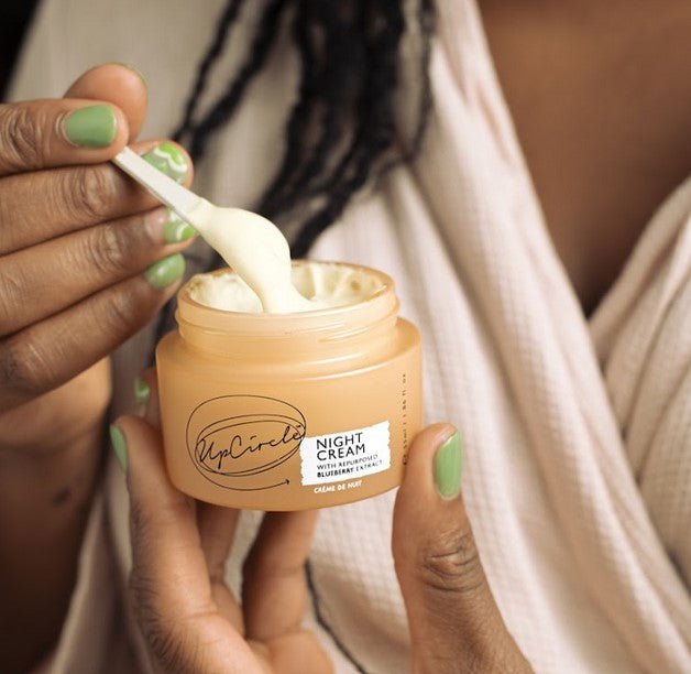 Anti-Ageing Night Cream with Hyaluronic Acid + Niacinamide - UpCircle