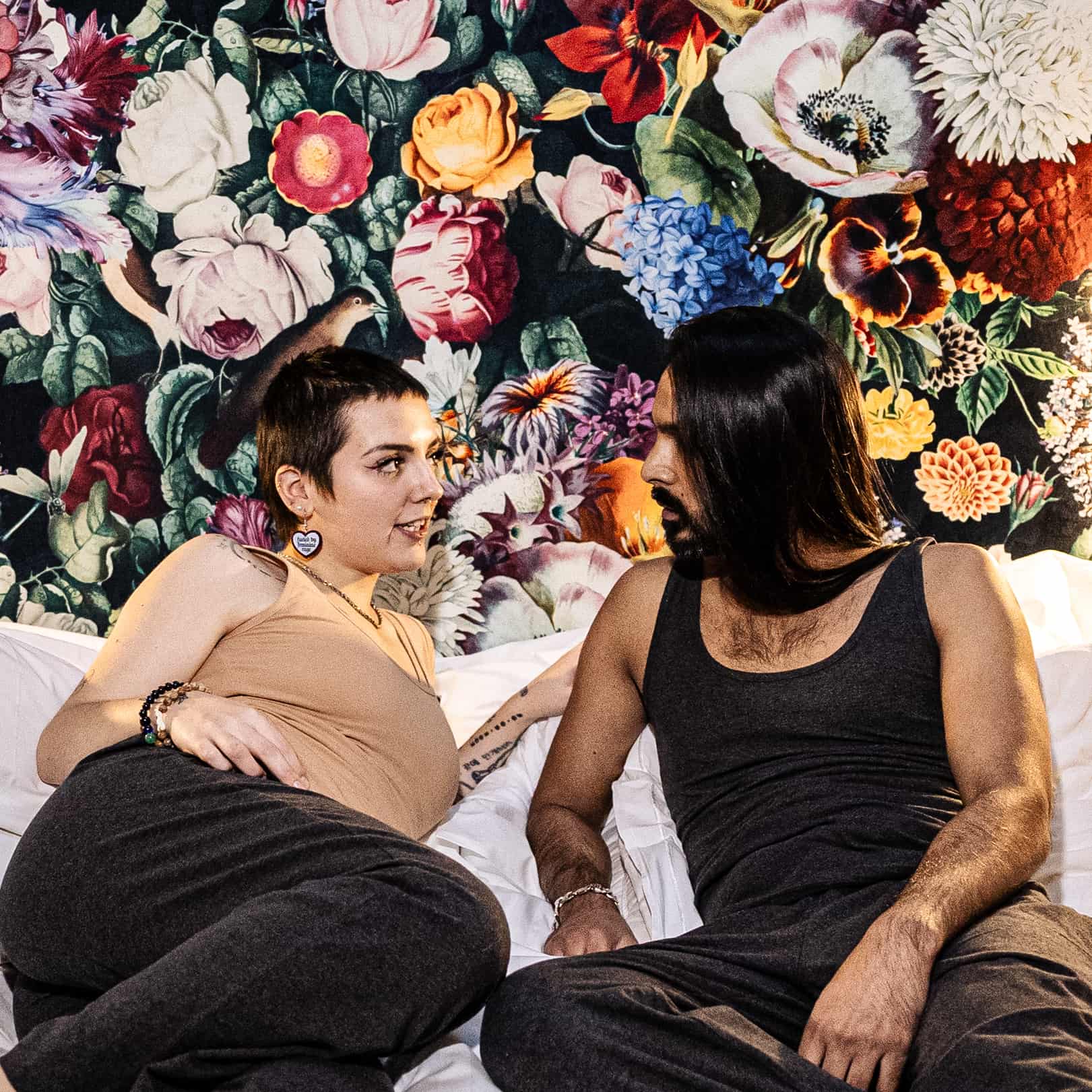 Organic cotton vest top - Charcoal grey (dark grey) - Y.O.U underwear