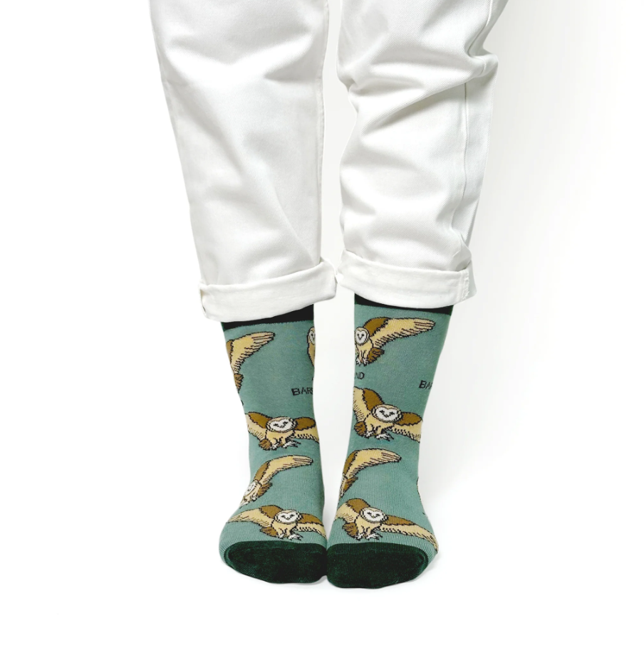 Bare Kind Bamboo Socks - Save the Barn Owls